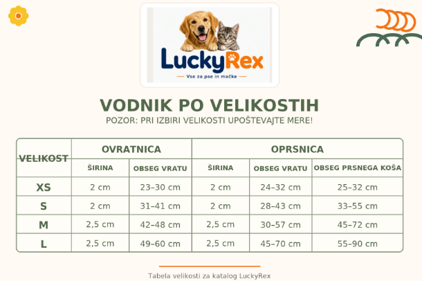 Ovratnica za kuža: bombaž